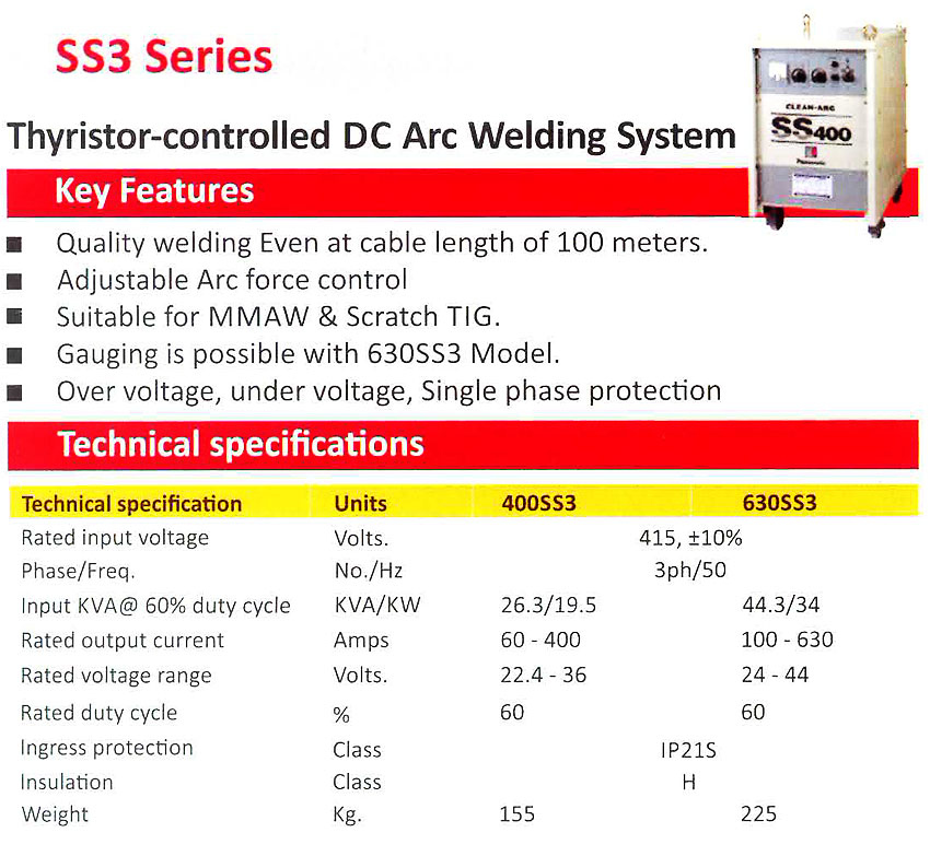 panasonic SS3 series